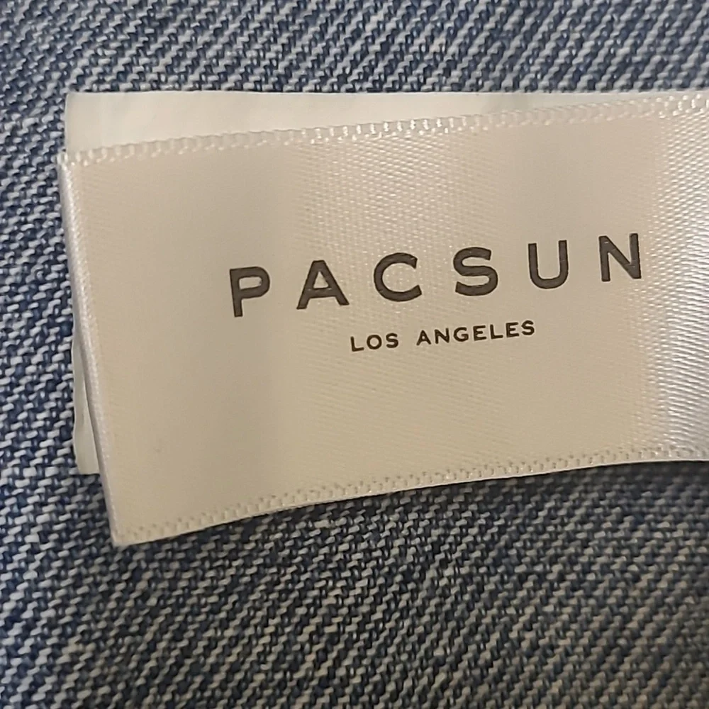 PacSun Classic Blue A-Line Denim‎ Skirt